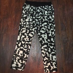 Divided Black and White Pants